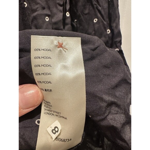 Anthropologie Maeve - Monika Dot Tunic Top Shirt Button Down Business Sz XS - Picture 5 of 6